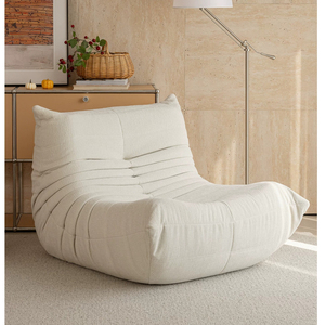 Canapé de sol multifonctionnel ergonomique intégré, en tissu chenille doux pour la peau, entièrement rembourré en mousse, fauteuil inclinable <span class=keywords><strong>Togo</strong></span> - Product Image 1