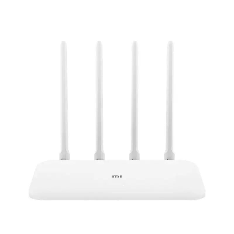 Xiaomi 4A Router Gigabit Edition, terlaris 2.4GHz 5GHz WiFi 16MB ROM + 128MB DDR3 pendapatan tinggi 4 antena kontrol aplikasi IPv6 Gigabit