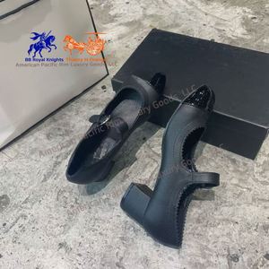 Zapatos de Tacón Alto con Plataforma de Cuero Genuino para Mujer, Marca CC Fashion, Punta Abierta, Ligeros, para Oficina, Formales, Verano y Otoño - Product Image 3