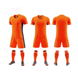 เสื้อยืดโพลีเอสเตอร์สำหรับฝึกฟุตบอลมืออาชีพพิมพ์ตัวเลข100% แบบใหม่ - Product Image 6