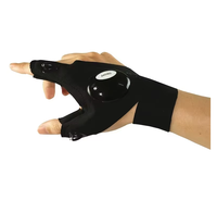Gants Torche Lumineux pour Activités de Plein Air : Lampe de Survie pour Camping et Randonnée