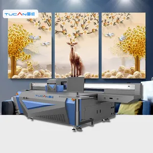 बड़े प्रारूप प्रिंटर 2513 uv फ्लैबेड प्रिंटर रिकोह प्रिंट हेड ग्लास लकड़ी के लिए डीवीडी एक्रिलिक उद्योग यूवी प्रिंटर