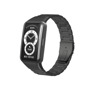 Bracelet de montre en acier inoxydable pour <span class=keywords><strong>huawei</strong></span> <span class=keywords><strong>band</strong></span> <span class=keywords><strong>6</strong></span>/honour <span class=keywords><strong>6</strong></span> Bracelet de montre en métal pour <span class=keywords><strong>huawei</strong></span> <span class=keywords><strong>band</strong></span> <span class=keywords><strong>6</strong></span> <span class=keywords><strong>pro</strong></span> Bracelet de montre intelligente - Product Image 4