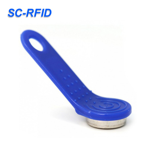 Nhiều màu di động cầm tay iButton Đầu đọc thẻ 1990a-f5 125Khz TM thẻ ABS chất liệu cảm ứng bộ nhớ phím RFID - Product Image 4
