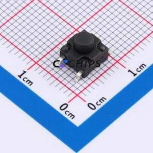 UK-B02123T-G6.0-250JZ Tactile Switch DIP-4P,6.2x6.2mm Switch 2.5N 6.15mm 6.15mm 6mm - Product Image 1