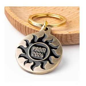 Logotipo personalizado de fábrica 2D 3D esmalte Aleación de Zinc llavero de Metal letras en forma de corazón duradero personalizado Fabricación de regalos promocionales - Product Image 2