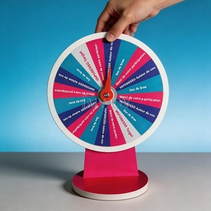 Roue de la Fortune Électrique LED Personnalisée pour Jeu de Loterie, Récompenses Aléatoires et Divertissement - Product Image 3