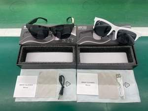 Lunettes Intelligentes AI WK102 pour Hommes et Femmes : Appels, Musique, Longue Autonomie, Protection UV, Audio Sportif, Lunettes de Soleil Sans Fil - Product Image 2