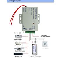 Lector de Tarjetas RFID de Proximidad con WiFi, Carcasa Metálica, Resistente al Agua IP67, Aplicación Tuya, 125kHz, con 1000 Tarjetas y Almacenamiento en la Nube