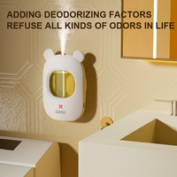 Diffuseur d'arômes OEM ODM Mini 6 huiles essentielles, capacité 50 ml, écologique, rechargeable, sans fil, portable, USB, batterie, hôtel, mur, voiture