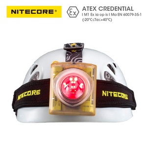 Lampe frontale NITECORE EH1 avec 2 batteries Li-ion 18650 intégrées, <span class=keywords><strong>260</strong></span> lumens, IP68, antidéflagrante ATEX pour l'exploitation minière et les industries à haut risque - Product Image 5