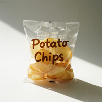 Pochette debout à impression personnalisée emballage conception de chips de pomme de terre sac d'emballage en plastique alimentaire chips de banane