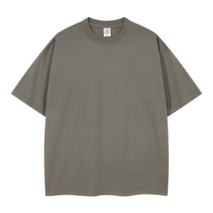 T-shirt en gros, poids lourd, uni, blanc, homme, luxe, personnalisé, lourd, 100% coton, surdimensionné - Product Image 4