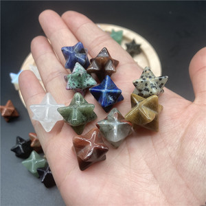 Piedras Preciosas de Cristal Merkaba de 13 mm, Piedras Curativas, Artesanías de Piedras Semipreciosas - Product Image 3