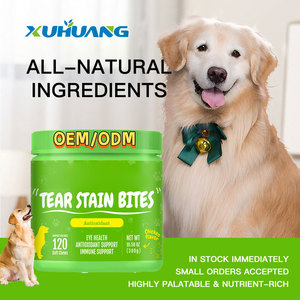 OEM รับผลิตภัณฑ์ดูแลคราบน้ำตาสัตว์เลี้ยงจากธรรมชาติ สำหรับคราบน้ำตาและสิ่งตกค้างรอบดวงตา - Product Image 1