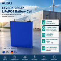Cellule de batterie prismatique LiFePO4 3,2 V 280 Ah, grade A, 8000 cycles, pour systèmes de stockage d'énergie (ESS) commerciaux et industriels