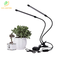 Lámparas de Cultivo Joystar de 2 Cabezales para Plantas de Interior, Lámpara LED de Cultivo con Temporizador, para Germinación y Floración, Venta al Por Mayor, OEM