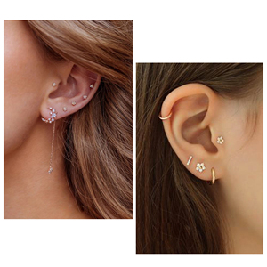 Lip Stud Internally Threadless Labret Piercing Variety Of Styles Tragus Ear Piercing Jewelry - Product Image 6