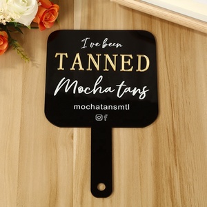 Nouvelle Tendance 2026 : Miroir de Maquillage Portable Écologique Moderne, Miroir Facial Simple Face Personnalisable, Bestseller TikTok - Product Image 3