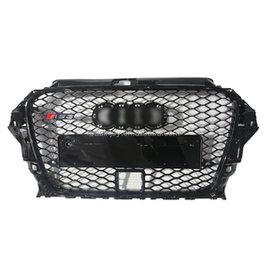 Calandre pour <span class=keywords><strong>Audi</strong></span> <span class=keywords><strong>A3</strong></span> 8V 2014-2016 avec ACC, Amélioration Grille RS3 pour Pare-Chocs Avant avec Quattro - Product Image 1