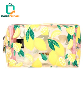 Bolsa de cosméticos FAMA para mujer, a precio de fábrica, para hombre, kit Dopp de afeitado de viaje, neceser de maquillaje, bolsa de cosméticos de maquillaje transparente de PVC - Product Image 1