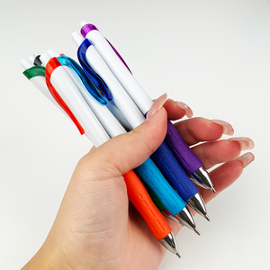 Stylo bille publicitaire créatif à ruban, pointe de 1,0 mm, encre multicolore, logo imprimable, en plastique – Meilleures ventes - Product Image 3