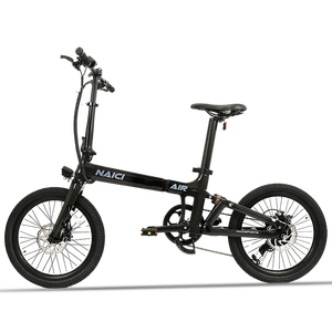 Vélo électrique pliable Naicisports 20 pouces en fibre de carbone, pour les trajets urbains, 7 vitesses, batterie lithium 36V 7Ah Service de personnalisation de logo OEM pour flotte - Product Image 1