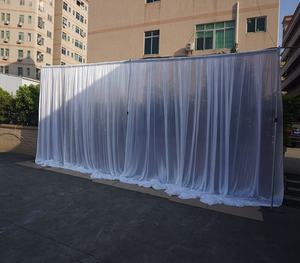 Kit de Soporte de Marco de Aluminio Ajustable para Telón de Fondo de Seda de Hielo, para Decoración de Bodas, Fiestas y Eventos - Product Image 3