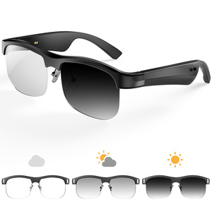 Lunettes intelligentes <span class=keywords><strong>M9</strong></span> <span class=keywords><strong>Pro</strong></span> Bluetooth nouvelle génération à conduction osseuse pour le sport, la musique, les appels téléphoniques – Casque portable - Product Image 1