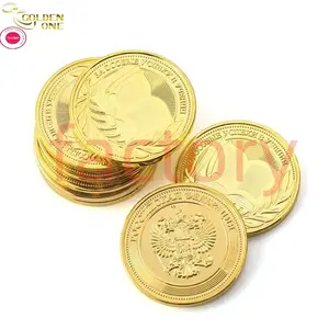 Conmemorativo completo en 3d inoxidable Pequena promocion hecha a medida Monedas britanicas de doble cara logo coins