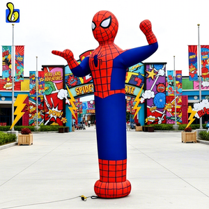 Gonfiabile a Forma di Spider-Man con Mano Salutante per Decorazioni di Feste a Tema - Product Image 1