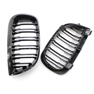 Parrilla Delantera BMW para Serie 1 E81 E87 2003-2007, Kit de Mejora de Parachoques de Plástico ABS - Product Image 4