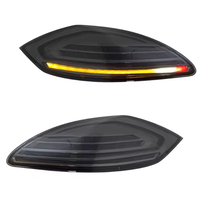Feux arrière LED SJC pour Porsche Panamera 2010-2013 970.1 mise à niveau vers 970.2 clignotants dynamiques feux arrière feu arrière de frein de voiture