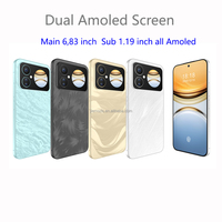 Teléfono Inteligente Android 4G con Pantalla Táctil AMOLED de 6.83 Pulgadas, Helio G99, Doble Pantalla, Cámara Múltiple de 50MP, Bandas Globales 4G, OEM/ODM