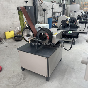 Machine de polissage métallique multifonctionnelle entièrement automatique, conception compacte de bureau pour le polissage cylindrique des tubes et des profilés. - Product Image 4