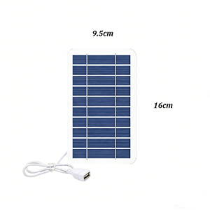 Système solaire portable 2W, générateur d'énergie photovoltaïque léger et portable pour l'extérieur - Product Image 2