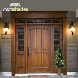 Porte blindée <span class=keywords><strong>de</strong></span> <span class=keywords><strong>sécurité</strong></span> à pivot en aluminium <span class=keywords><strong>de</strong></span> style moderne Finition en acier inoxydable Ouverture manuelle Fonction antivol <span class=keywords><strong>Prix</strong></span> compétitif - Product Image 2