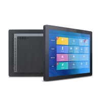 Écran tactile de 15 pouces, 15,6 pouces, 17 pouces, 18,5 pouces, 21,5 pouces, ordinateur tout-en-un avec écran tactile, Linux/Android 15/Windows 11