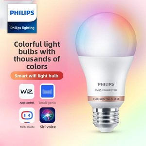 Bombilla LED Inteligente de Color E27, Control Remoto por Wi-Fi, Activación por Voz Tmall Genie, Cambio de Color, Cristal - Product Image 1
