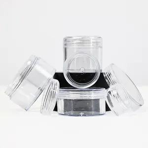 Acryl-hautpflegebehälter transparentes lotion-flaschen-set verpackung hautpflegeflasche gesichtscremedosen