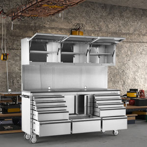 Armoire à outils en métal la plus populaire avec tiroirs Solution de rangement pour garage d'atelier Chariot à outils/chariot pratique avec roues à poignée - Product Image 6