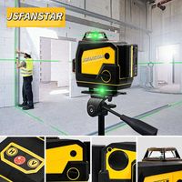 Niveau laser extérieur professionnel 16 lignes 4d 360 prix de l'instrument Oem à nivellement automatique