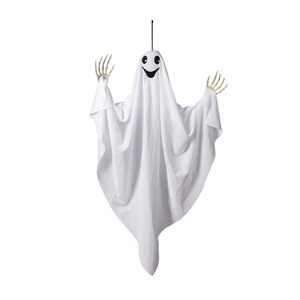 Decorazione <span class=keywords><strong>Halloween</strong></span> Horror Fantasma Piccolo Spaventoso Bianco da Appendere per Interni, con Design a Mano Regolabile, per Commercio Transfrontaliero - Product Image 6
