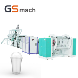 Boîte d'emballage alimentaire PET extrudeuse de feuilles PET en plastique/ligne d'extrusion de feuilles PET/ligne de production/ligne de production de rouleaux de feuilles PET - Product Image 1