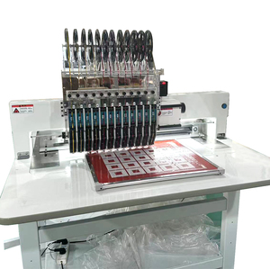 Hot bán tùy chỉnh hotfix sequin Máy 12 màu sắc tự động màn hình máy tính in ấn máy thêu - Product Image 6