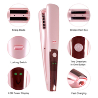 Tondeuse à cheveux professionnelle sans fil LIDOW avec recharge USB, coupe lisse, beauté, tondeuse électrique pour femmes, coupe-pointes fourchues