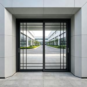 Porte coulissante d'entrée en alliage d'aluminium Deioux, avec double vitrage pour patio, prix direct usine - Product Image 1