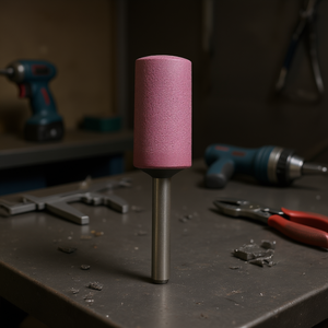 Meule cylindrique en céramique 16x32 mm, tige de 6 mm pour le meulage de précision - Product Image 3