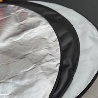 Tapis de protection rond ignifuge pour brasero et gril extérieur