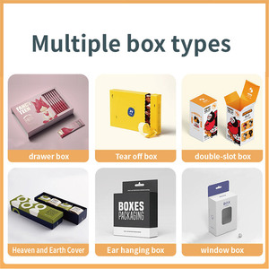 Boîte en carton ondulé simple paroi personnalisée pour l'e-commerce, rose imprimée, pliable, rigide, avec éponge, pour expédition et cadeaux - Product Image 4